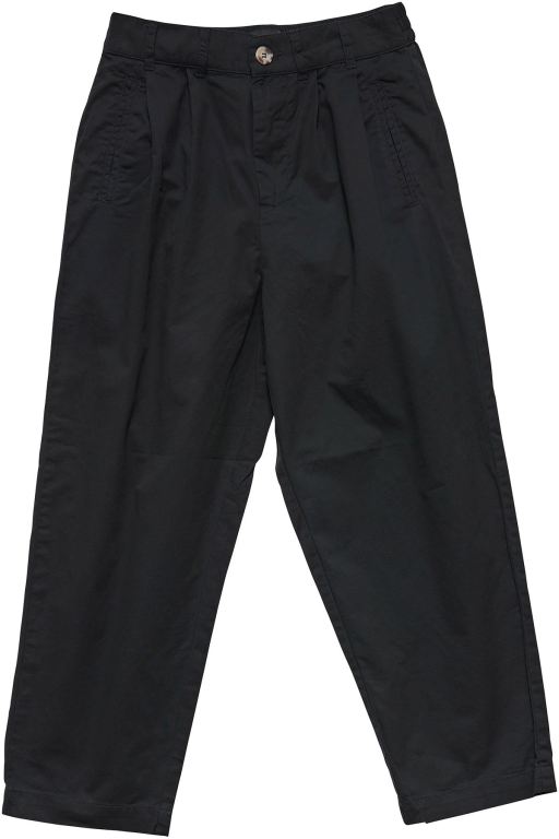 Stussy Womens Brentwood Pleated Crop Pants Black - EKVDL2610